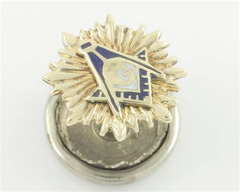 vintage masonic cufflinks|vintage masonic lapel pins.